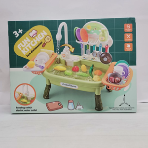 اسباب بازی سینک ظرفشویی پایه دار کودک Fun Kitchen Sink_اسباب بازی لوازم آشپزخانه